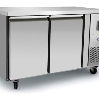 Atosa EPF3422HD 2 Door Table Fridge, 215 Litres