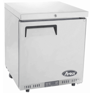 Atosa MBC24F Stainless Steel Undercounter Freezer, 145 Litres