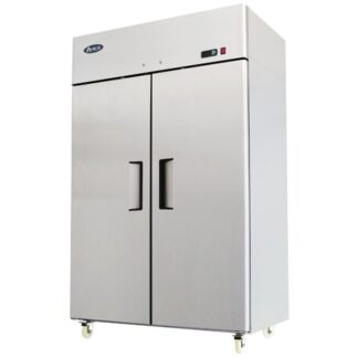 Atosa MBF8117HD Top Mounted Upright Double Door 2/1 Gastronorm Fridge, 1300 Litres