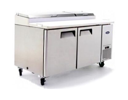 Atosa MPF8202GR 2 Door Refrigerated Preparation Table, 523 Litres