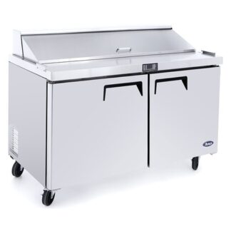 Atosa MSF8302GR 2 Door Heavy Duty Preparation Counter, 379 Litres