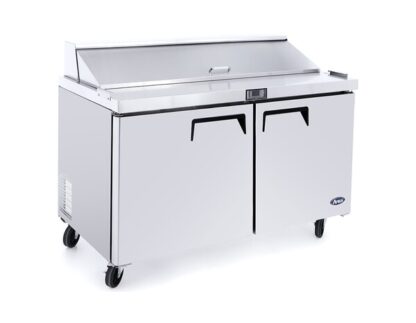 Atosa MSF8302GR 2 Door Heavy Duty Preparation Counter, 379 Litres