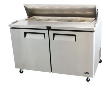 Atosa MSF8303GR Heavy Duty 2 Door Preparation Counter, 487 Litres