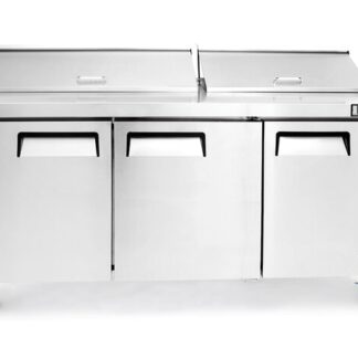 Atosa MSF8304GR Heavy Duty 3 Door Preparation Counter, 598 Litres