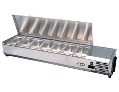 Atosa VRX1200/380S Countertop Topping Unit 4 x 1/3GN, 1205mm
