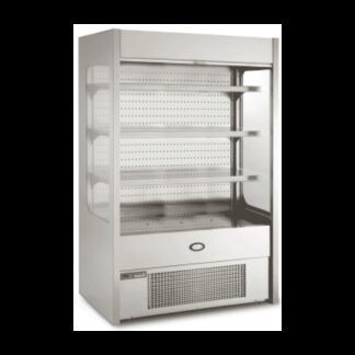 Foster FMSLIM1200NG/18-153 Slimline Multideck with Nightblind and Glass End Panels, 1200mm