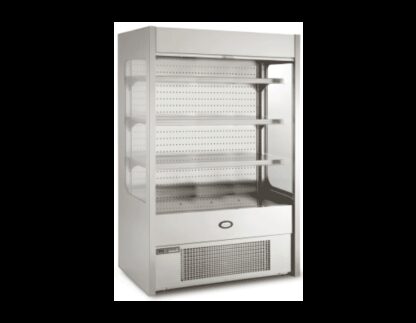 Foster FMSLIM1200NG/18-153 Slimline Multideck with Nightblind and Glass End Panels, 1200mm