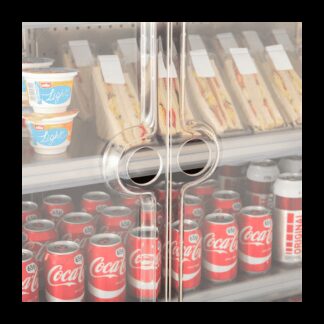 Foster FMSLIM900NG/18-150 Slimline Multideck with Fully Frameless Doors, 900mm