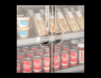 Foster FMSLIM900NG/18-150 Slimline Multideck with Fully Frameless Doors, 900mm