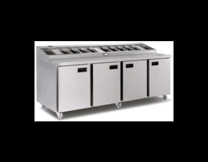 Foster FPS4HR/15-255 Refrigerated Stainless Steel Prep Counter, 570 Litres