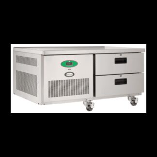 Foster LL2/1HDRW/14-115 Low Level Reduced Width Stainless Steel Refrigerated Counter, 140 Litres