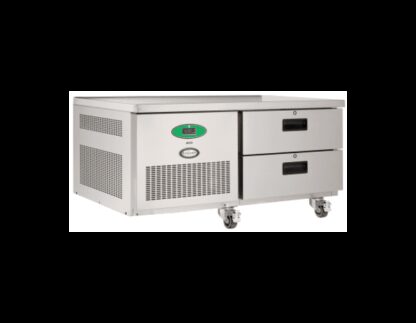 Foster LL2/1HDRW/14-115 Low Level Reduced Width Stainless Steel Refrigerated Counter, 140 Litres