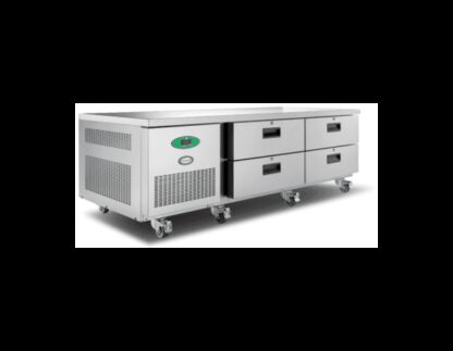 Foster LL2/4H/14-116 Low Level Stainless Steel Refrigerated Counter, 279 Litres