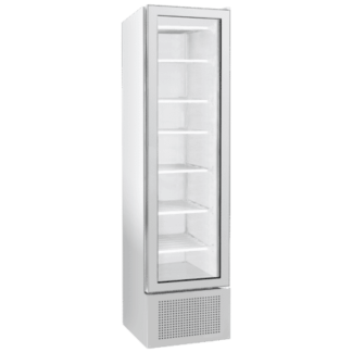 Sterling Pro BBVF225 Slimline Single Door Display Freezer, 221 Litres