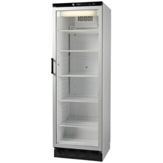 Vestfrost FKG 371 Glass Single Door Display Chiller, 381 Litres