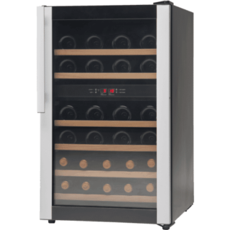 Vestfrost W32 Undercounter Dual-Zone Wine Cooler, 32 x 0.75 Litre Bottles