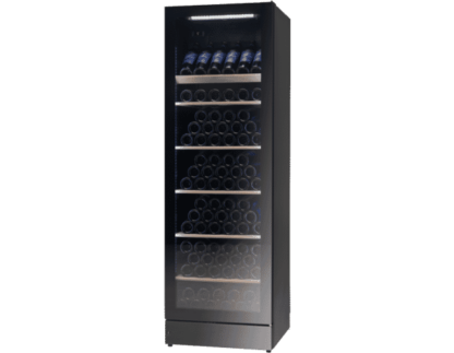 Vestfrost WFG 185 Upright Glass Door Dual-Zone Wine Cooler, 197 x 0.75 Litres Bottles