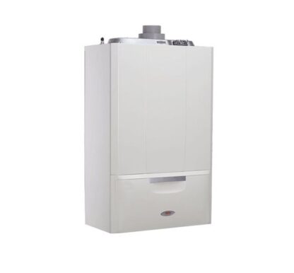 Alpha E-Tec Plus 38 combi boiler and horizontal flue 38kW