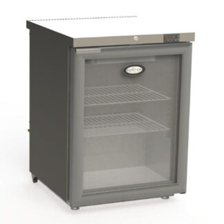 Foster 1 Glass Door 150Ltr Under Counter Fridge with Light HR150 13/109